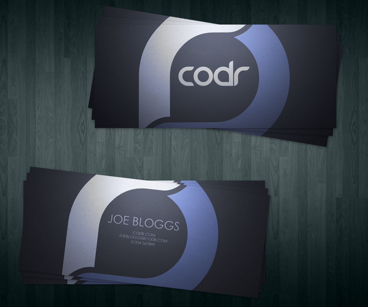 Business Card Design by Liam Annis for Codr Software | Design #1682015