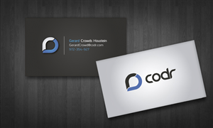 Design de Carte de Visite par silviaer pour Codr Software | Design #1677354