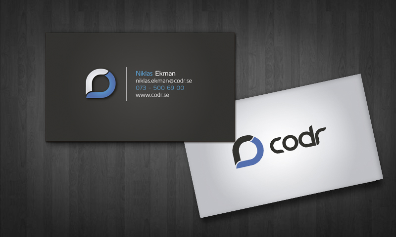 Business Card Design by silviaer for Codr Software | Design #1739451