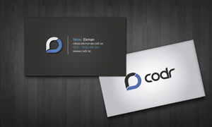 Business Card Design by silviaer for Codr Software | Design: #1739451