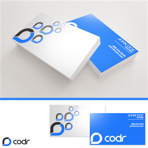 Design de Carte de Visite par Amanda pour Codr Software | Design #1698950