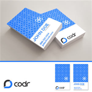 Business Card Design by Amanda for Codr Software | Design: #1699326