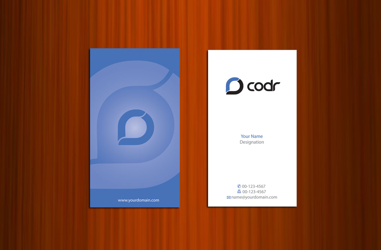 Business Card Design by asimali for Codr Software | Design #1674360