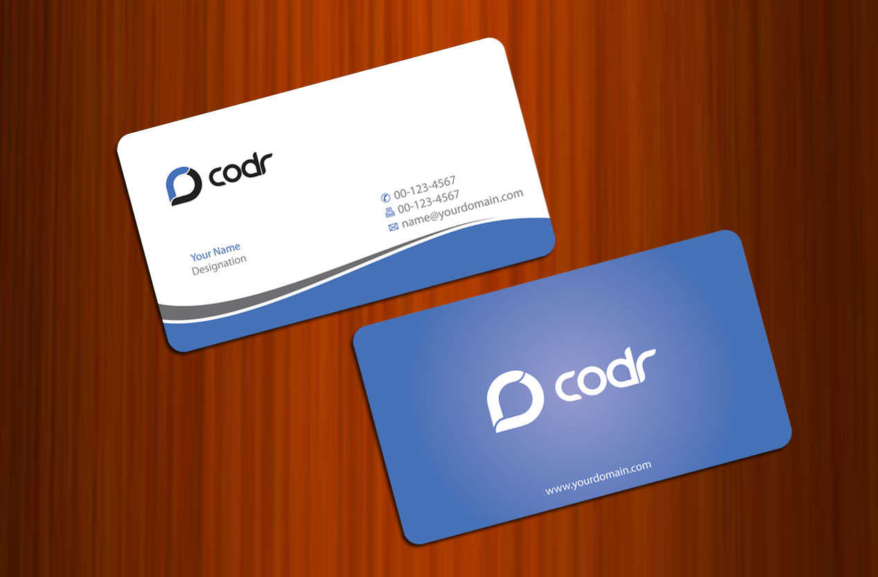 Business Card Design by asimali for Codr Software | Design #1674362