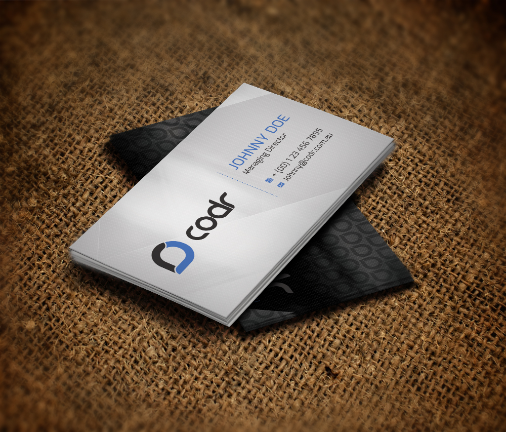 Business Card Design by diRtY.EMM for Codr Software | Design #1684805