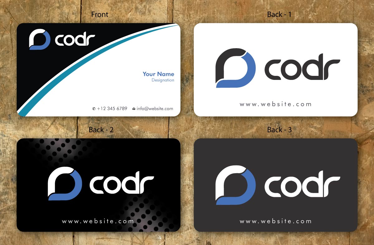 Business Card Design by Sbss for Codr Software | Design #1669775