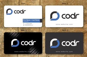 Diseño de Tarjeta de Presentación por Sbss para Codr Software | Diseño: #1669778