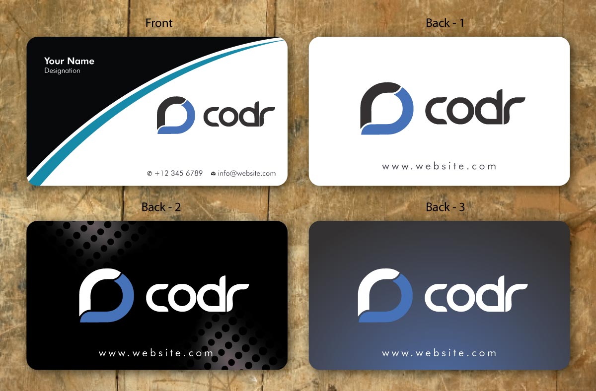 Business Card Design by Sbss for Codr Software | Design #1669783