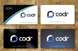 Business Card Design by Sbss for Codr Software | Design: #1669783
