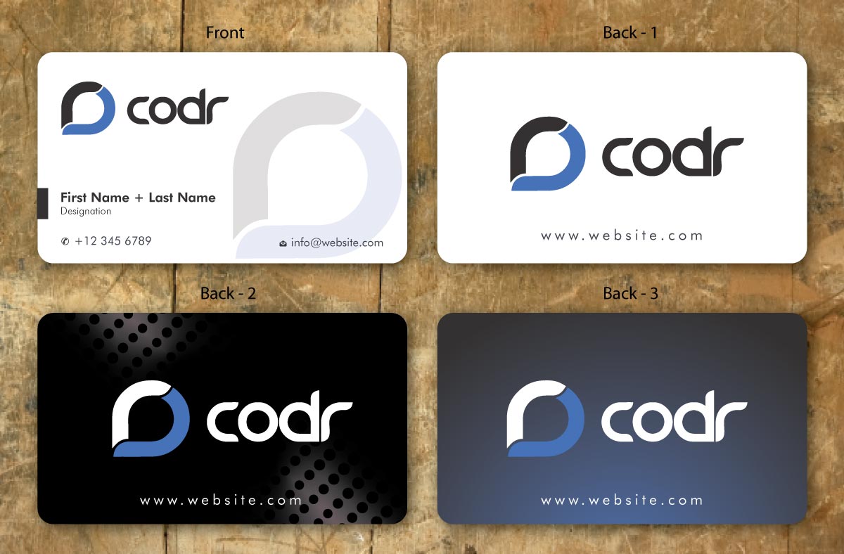 Business Card Design by Sbss for Codr Software | Design #1669785