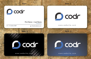 Diseño de Tarjeta de Presentación por Sbss para Codr Software | Diseño: #1669789