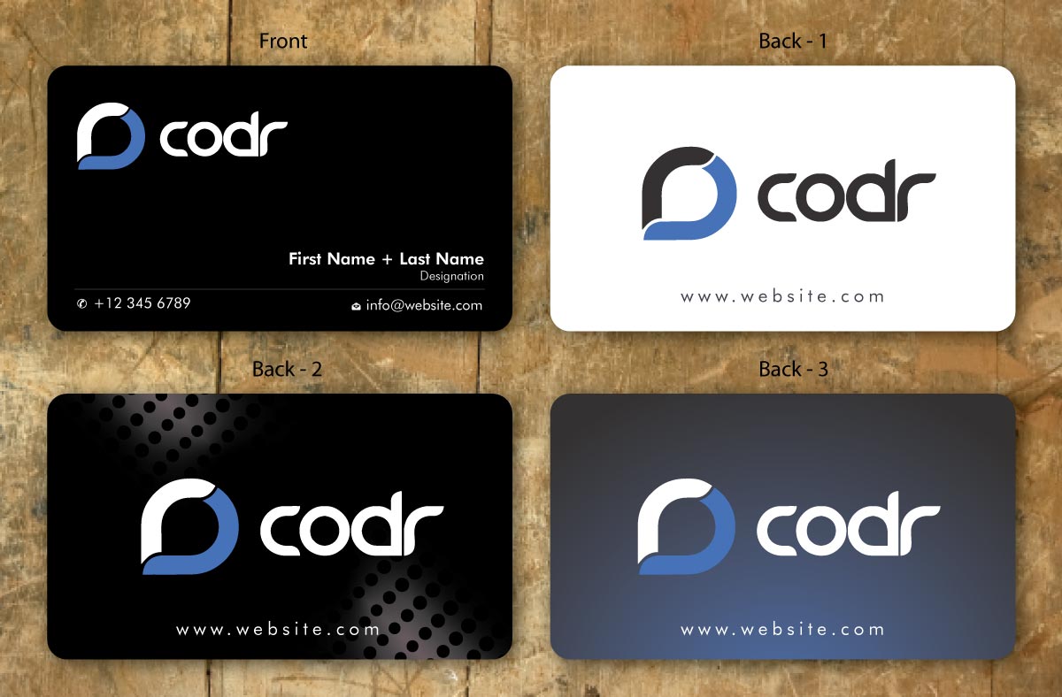 Business Card Design by Sbss for Codr Software | Design #1669792