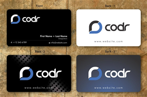 Business Card Design by Sbss for Codr Software | Design: #1669792