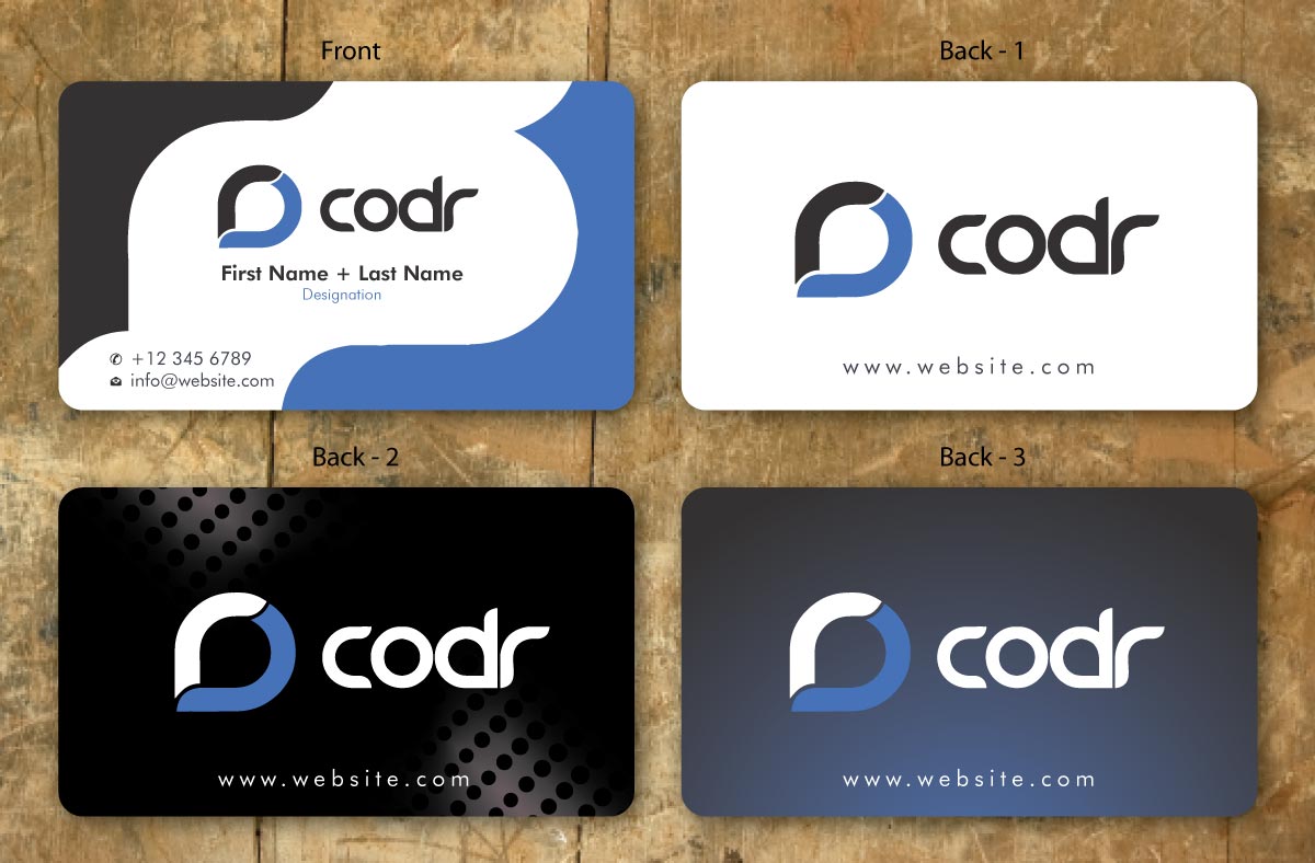 Business Card Design by Sbss for Codr Software | Design #1669801