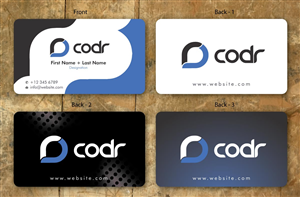 Diseño de Tarjeta de Presentación por Sbss para Codr Software | Diseño: #1669801
