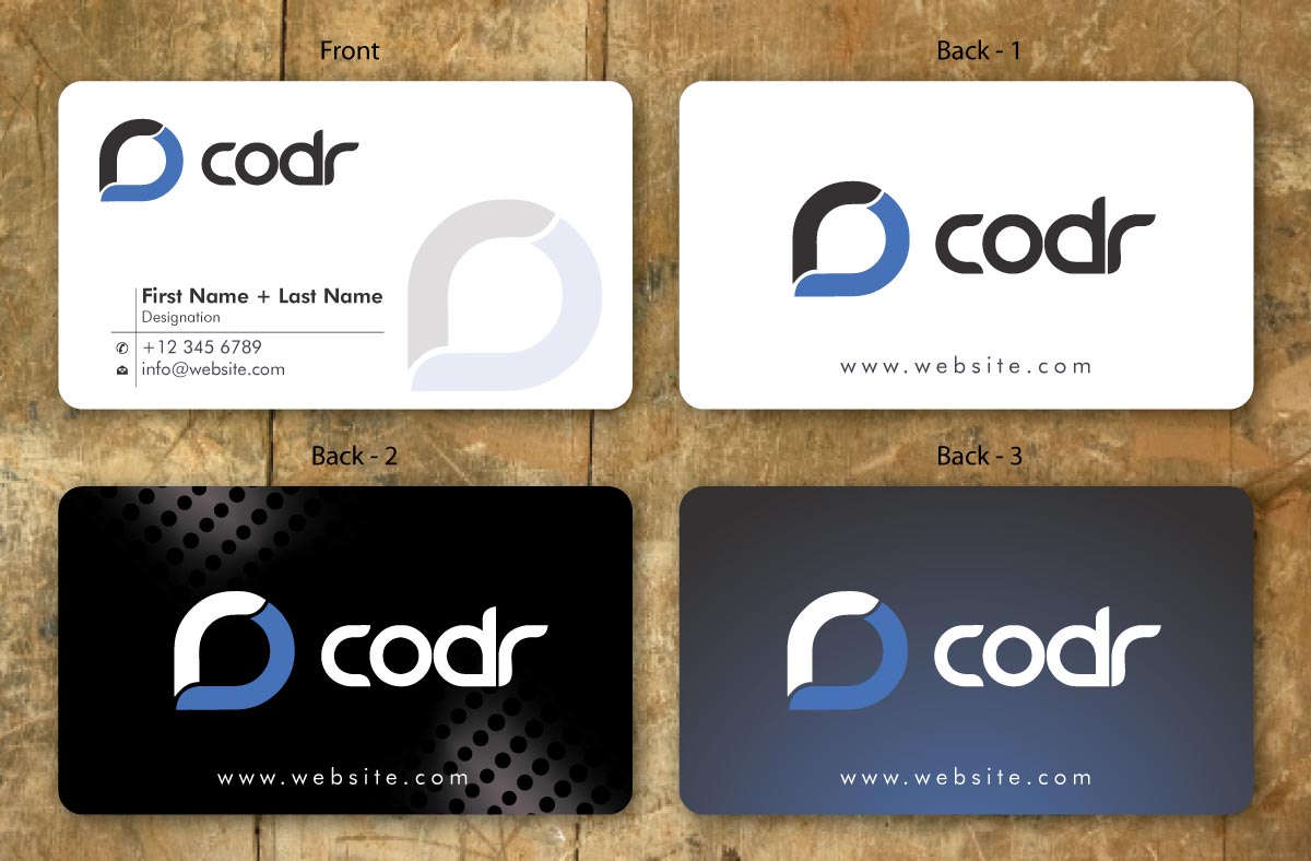 Business Card Design by Sbss for Codr Software | Design #1669803