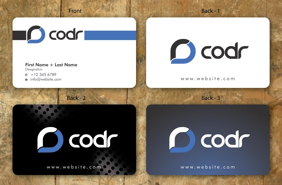 Business Card Design by Sbss for Codr Software | Design #1669805