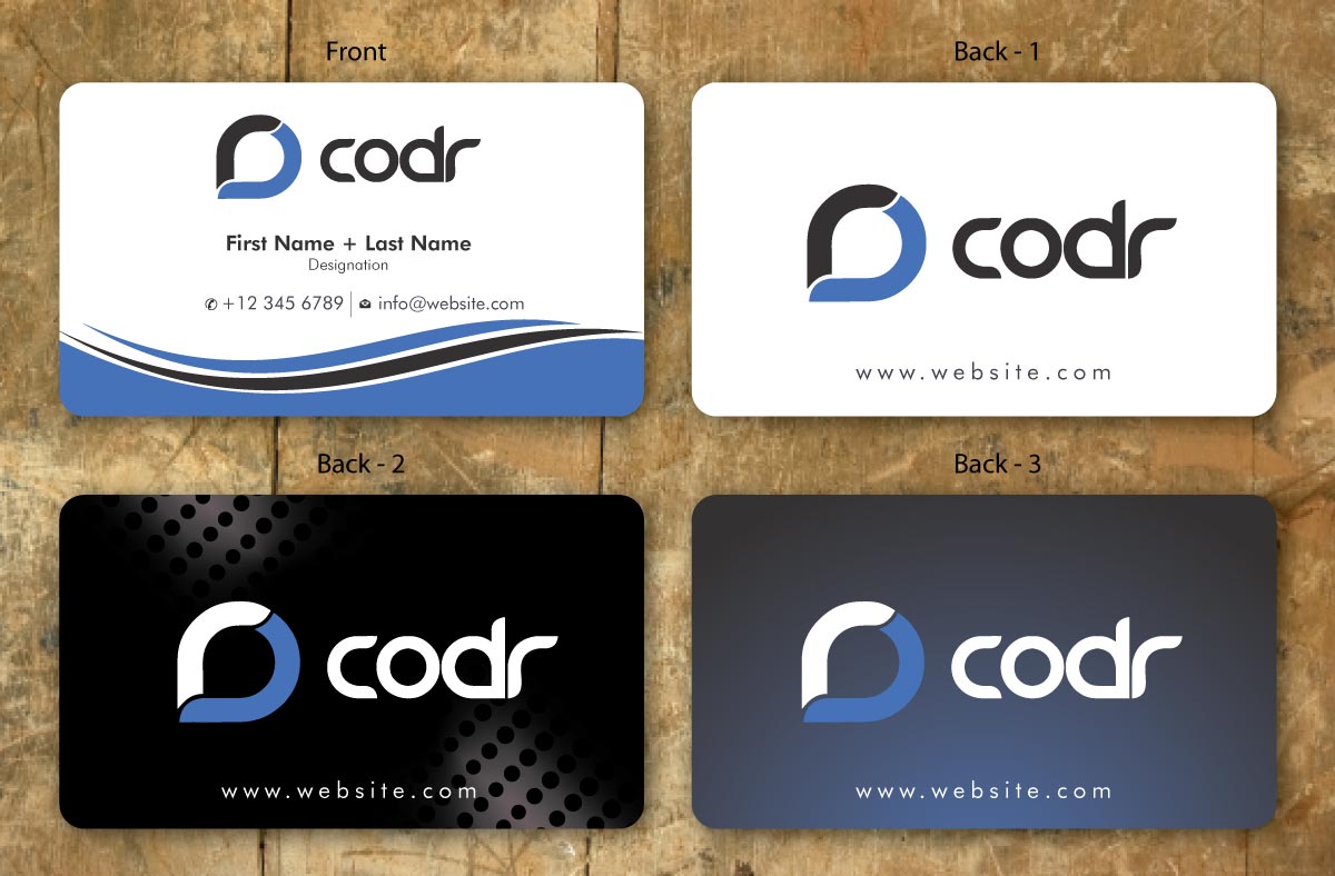 Business Card Design by Sbss for Codr Software | Design #1669807