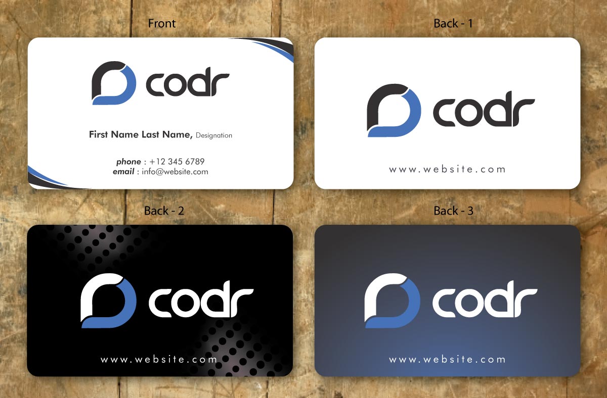 Business Card Design by Sbss for Codr Software | Design #1669836