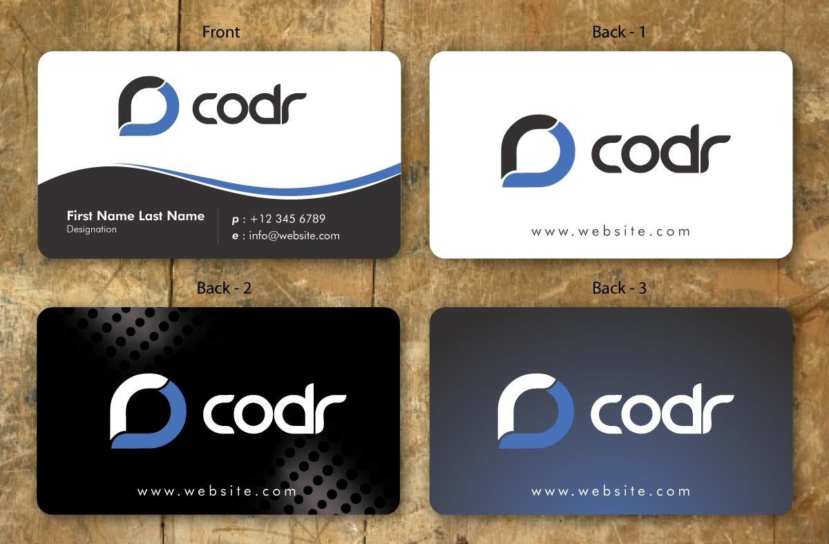 Business Card Design by Sbss for Codr Software | Design #1669841