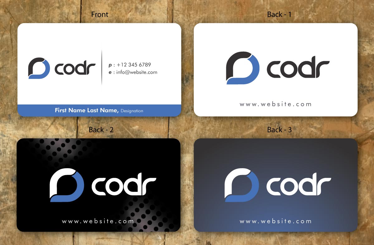 Business Card Design by Sbss for Codr Software | Design #1669843