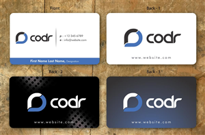Diseño de Tarjeta de Presentación por Sbss para Codr Software | Diseño: #1669843