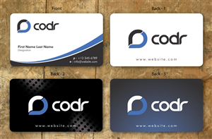 Diseño de Tarjeta de Presentación por Sbss para Codr Software | Diseño: #1669845