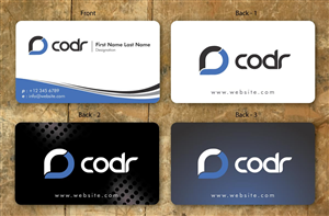 Business Card Design by Sbss for Codr Software | Design: #1669846