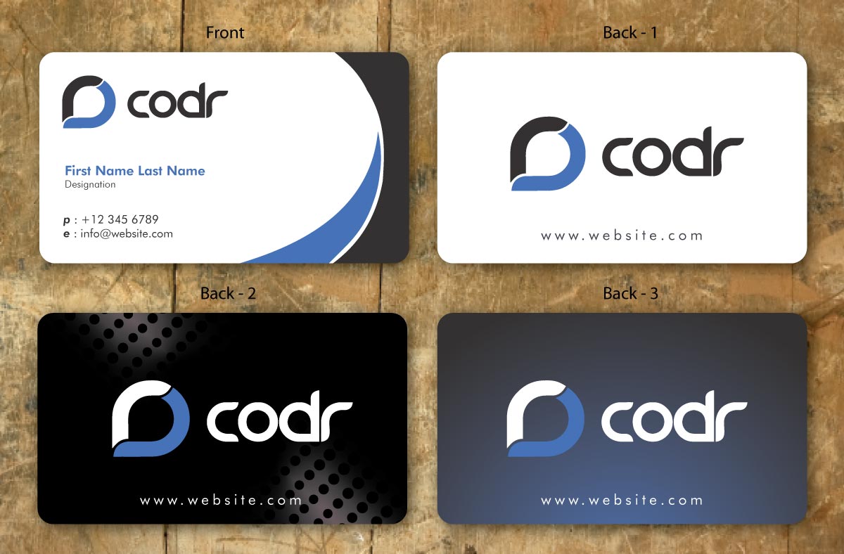 Business Card Design by Sbss for Codr Software | Design #1669847