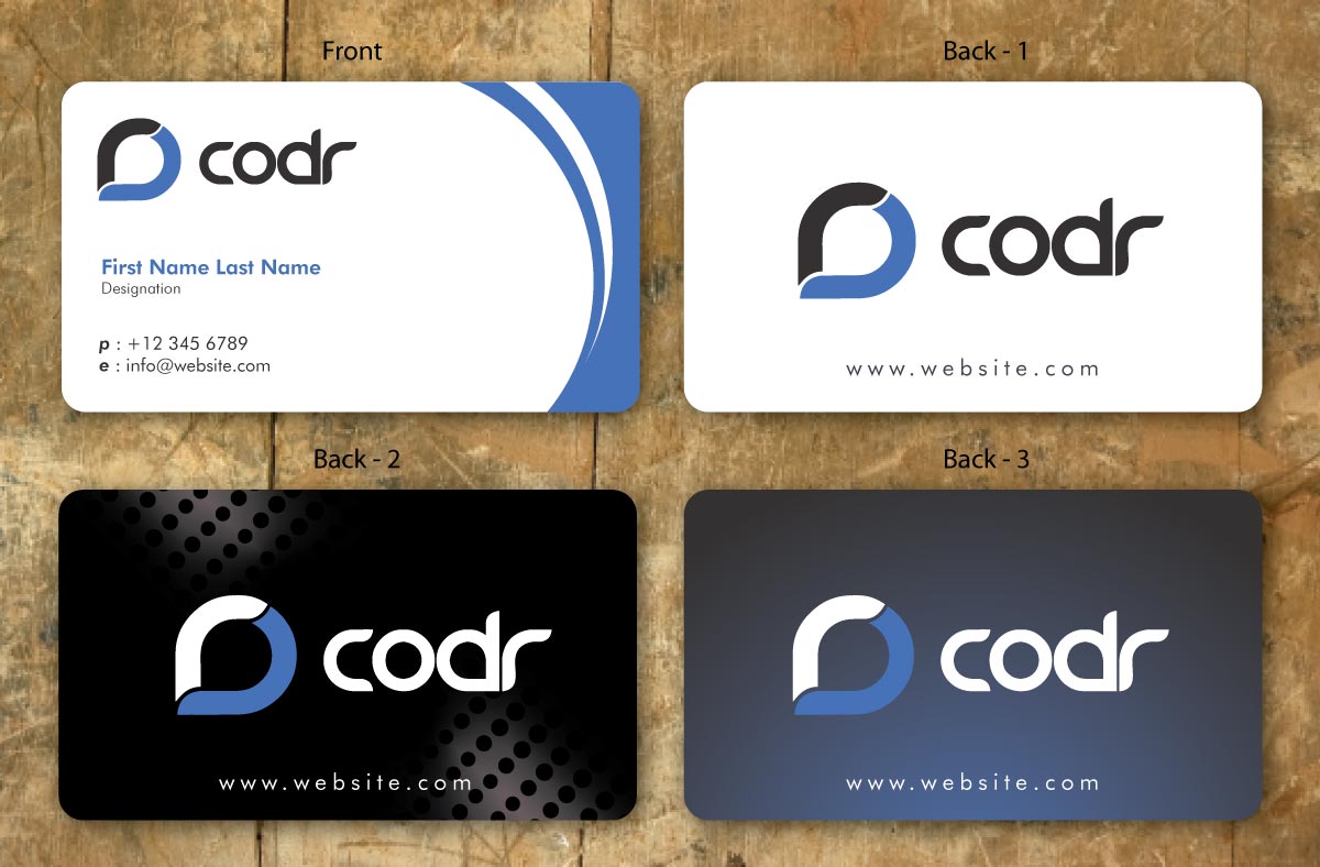Business Card Design by Sbss for Codr Software | Design #1669866