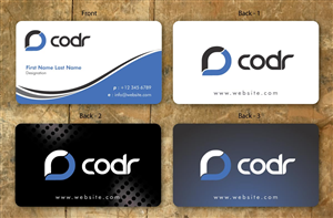 Business Card Design by Sbss for Codr Software | Design: #1669868