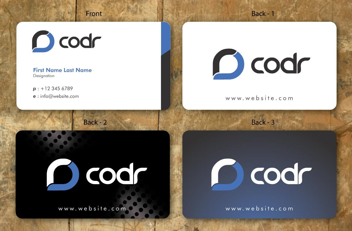 Business Card Design by Sbss for Codr Software | Design #1669872
