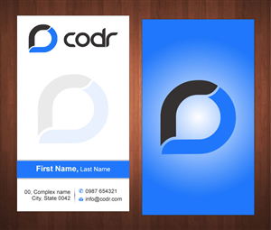 Business Card Design by Sbss for Codr Software | Design: #1670437