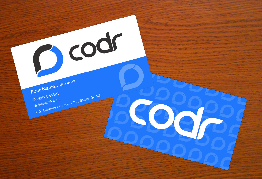 Business Card Design by Sbss for Codr Software | Design #1670441