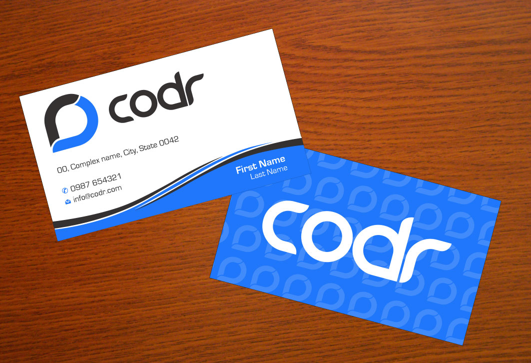 Business Card Design by Sbss for Codr Software | Design #1670447
