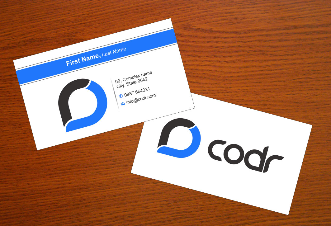 Business Card Design by Sbss for Codr Software | Design #1670452