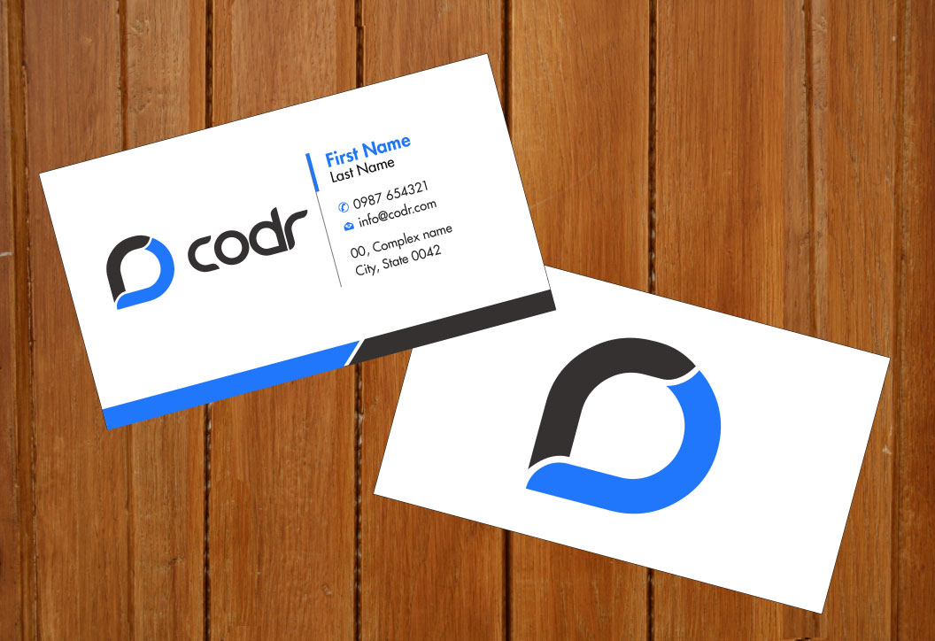 Business Card Design by Sbss for Codr Software | Design #1670454