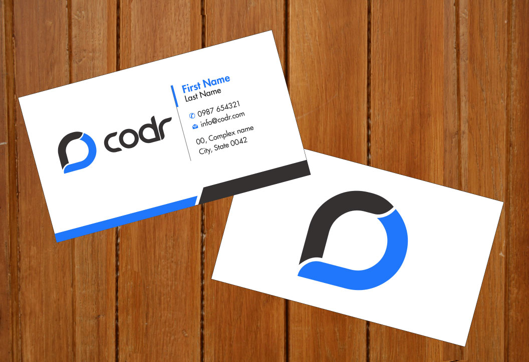 Business Card Design by Sbss for Codr Software | Design #1670457