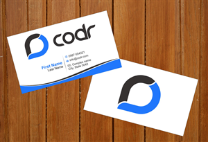 Business Card Design by Sbss for Codr Software | Design: #1670460