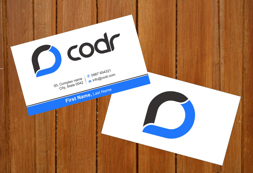 Business Card Design by Sbss for Codr Software | Design #1670465