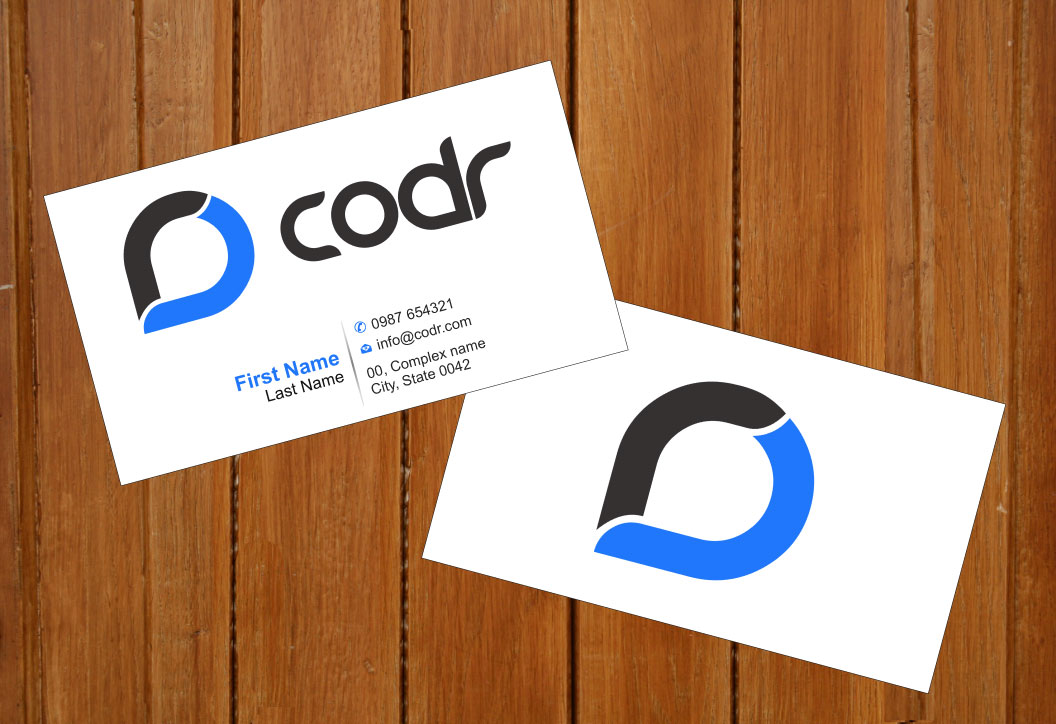 Business Card Design by Sbss for Codr Software | Design #1670474