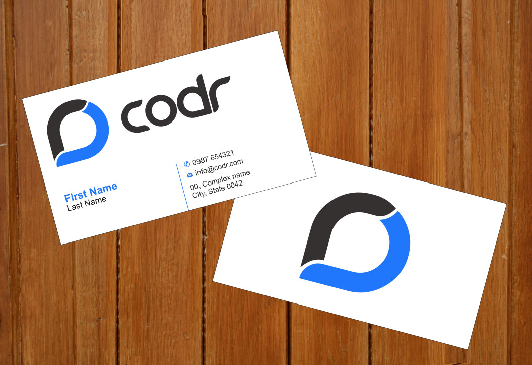 Business Card Design by Sbss for Codr Software | Design #1670477