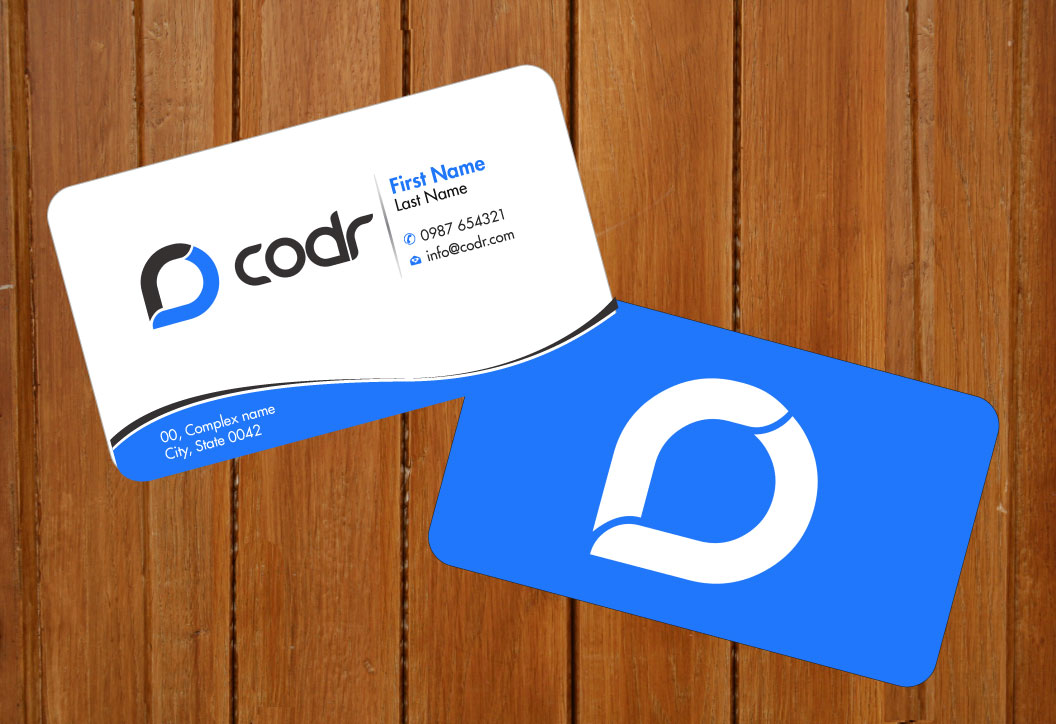 Business Card Design by Sbss for Codr Software | Design #1670750