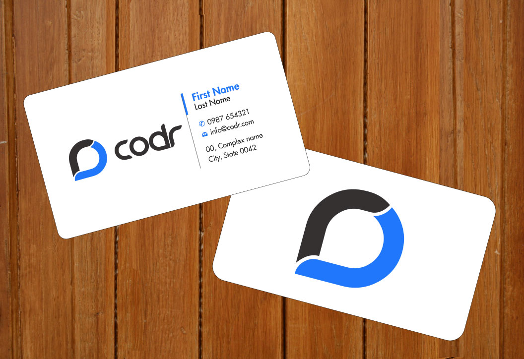 Business Card Design by Sbss for Codr Software | Design #1670770