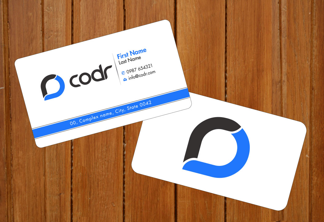 Business Card Design by Sbss for Codr Software | Design #1670772