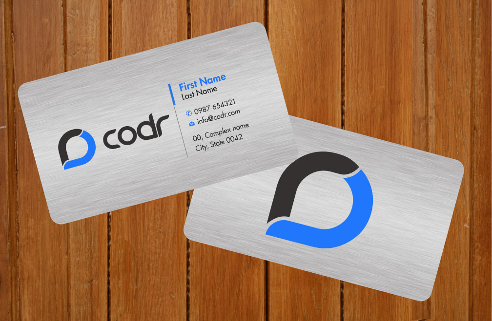 Business Card Design by Sbss for Codr Software | Design #1670787