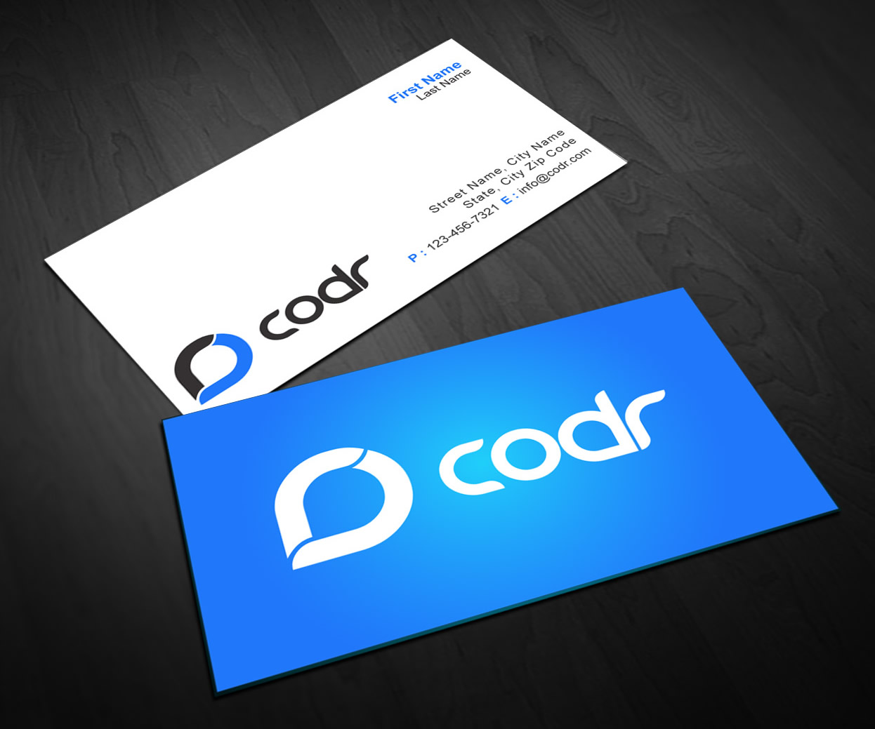 Diseño de Tarjeta de Presentación por Sbss para Codr Software | Diseño #1672814