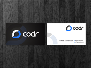 Business Card Design by Atvento Graphics for Codr Software | Design: #1669253