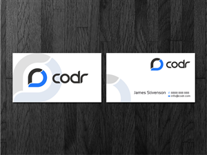 Computer consultant business card | Design de Carte de Visite par Atvento Graphics