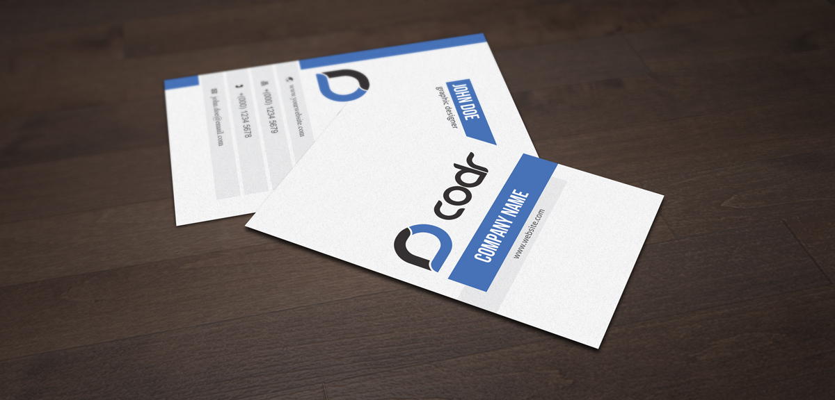 Business Card Design by athar khan for Codr Software | Design #1673679